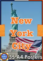 Vorschau - Poster - 35 Fact Posters New York City Culture and Attractions - Deckblatt