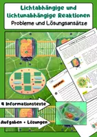 Vorschau - Arbeitsblätter - Lichtabhängige und lichtunabhängige Reaktionen - Deckblatt