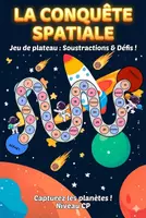 Aperçu - Apprentissages en autonomie - La conquête spatiale - jeu sur la soustraction - Page de couverture