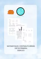 Vista previa - Unidades / Secuencias / Situaciones de Aprendizaje - MATEMÀTIQUES SISÈ DE PRIMÀRIA: MÍNIMS - Portada