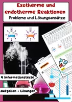 Vorschau - Arbeitsblätter - Chemische Energetik Materialpaket: exotherme und endotherme Reaktionen, Aktivierungsenergie, Reaktionsenthalpie & Katalysatoren - Seite 1