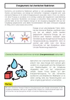 Vorschau - Arbeitsblätter - Chemische Energetik Materialpaket: exotherme und endotherme Reaktionen, Aktivierungsenergie, Reaktionsenthalpie & Katalysatoren - Seite 2