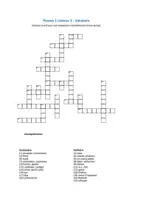 Vorschau - Spiele - Kreuzworträtsel zu Pontes 1 Lektion 3 (Vokabeln) - Seite 1
