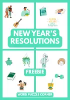 Vorschau - Spiele - New Year's Resolutions : A Free Matching Puzzle - Deckblatt