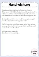 Vorschau - Unterrichtsreihen - Lesespiel Zahlenraum 1 Million / 1.000.000 (Wie viel ist eine Million?) - Seite 2