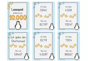 Vorschau - Unterrichtsreihen - Lesespiel Zahlenraum 10.000 (Wie viel ist eine Million?) - Seite 3