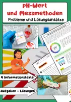 Vorschau - Arbeitsblätter - pH-Wert Messmethoden Chemie - Deckblatt