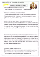 Vorschau - Arbeitsblätter - Willi in Bangladesch – Quiz zum Film zur Sternsingeraktion (mit Lösung) - Seite 2