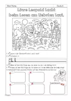 Vorschau - Arbeitsblätter - Buchstabe L l: Material zum Wimmelbild - Seite 2