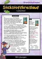 Vorschau - Arbeitsblätter - Stickstoffkreislauf | Lückentext | Chemie | Stoffkreisläufe | Umwelt - Deckblatt