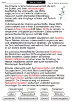 Vorschau - Arbeitsblätter - Was ist Chemie? | Lückentext | Chemie | Grundlagen | Einführung - Seite 2