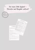 Vorschau - Arbeitsblätter - Das neue Jahr beginnt_Lesetext mit AB - Deckblatt