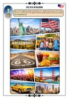Vorschau - Unterrichtsreihen - Materialpaket rundum Weltmacht USA - Einstieg - Geografische Grundlagen - Wirtschaftskraft - globale Verflechtungen - Politisches System - internationale Rolle - Militär - Kultur - Zukunft und Kritik mit Lösung (Klasse 8 9 10) - Seite 3