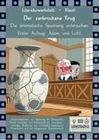 Vorschau - Arbeitsblätter - Literaturwerkstatt: Der zerbrochene Krug - Dramatische Spannung zwischen Adam und Licht - Deckblatt