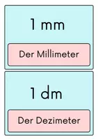 Vorschau - Poster - Wortspeicher Maßeinheiten und Umrechnen von Maßeinheiten - Seite 2