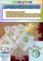Vorschau - Mal- und Bastelvorlagen - Adventskalender Girlande Klasse – individuelle Gutscheine für Schüler - Deckblatt