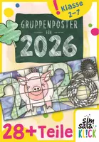 Vorschau - Mal- und Bastelvorlagen - ALLE bestehenden und künftigen KOOPERATIVEN POSTER von simsalaKLICK (inkl. Englische Versionen) (wachsend!!) - Seite 2