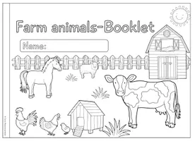 Vorschau - Arbeitsblätter - Farm Animals - Booklet zum Üben und Wiederholen - Seite 3
