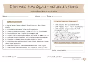 Vorschau - Anderer Materialtyp - Dein Weg zum Quali - Noteninfo, Selbsteinschätzung - Seite 2