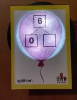 Voorbeeld - Ballonnen met splitsingen voor het lampje - Voorblad