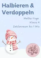 Vorschau - Spiele - Mathe-Yoga - Halbieren und Verdoppeln - Deckblatt