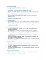Vorschau - Merkblätter - LANGUAGE SUPPORT / SCAFFOLDS: ANALYZING POETRY & SONGS (Materialpaket) - Seite 1