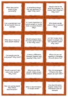 Vorschau - Arbeitsblätter - Nelson Mandela - A Life for Equality (conversation cards & reading comprehension) - Seite 1
