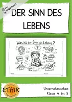 Vorschau - Unterrichtsreihen - Ethik - Der Sinn des Lebens - Deckblatt