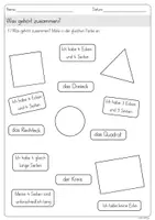 Vorschau - Arbeitsblätter - Arbeitsblätter Geometrie Flächenformen - Seite 3