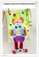 Vorschau - Mal- und Bastelvorlagen - Kunst - Karneval / Fasching: Clown - Grundschule Klasse 1 bis 4 - Seite 3