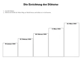 Vorschau - Arbeitsblätter - Errichtung der Diktatur - Hitlers Weg zur Macht - Seite 2