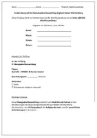 Vorschau - Arbeitsblätter - Komplette Übungsabschlussprüfung Englisch – Realschule BW – Australia (ohne Listening) - Seite 1