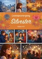 Vorschau - Arbeitsblätter - Lesespaziergang Silvester Neujahr - Seite 1