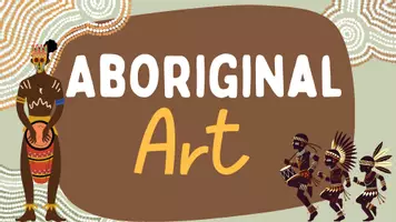 Vorschau - Unterrichtsreihen - Kunstprojekt - Aboriginal Art/ Dot-Art - Seite 1
