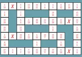 Vorschau - Arbeitsblätter - Brüche Addieren mit Ungleichnamigen Brüchen (Spielerisch) - Seite 1