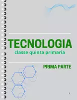 anteprima - Esercizi - Tecnologia classe quinta Prima Parte - Pagina di copertina