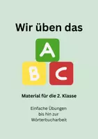 Vorschau - Stationenlernen - ABC Übung für Klasse 2 - Deckblatt