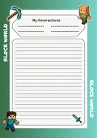 Aperçu - Fiches - Creative writing_choose 4 pictures - Block world - Page 1