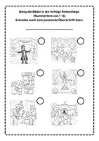 Vorschau - Arbeitsblätter - Bildgeschichte „Zirkus“ – Differenzierte Arbeitsblätter für die Grundschule (Klasse 2–4) - Seite 2