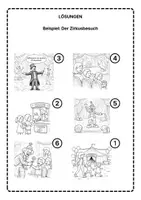 Vorschau - Arbeitsblätter - Bildgeschichte „Zirkus“ – Differenzierte Arbeitsblätter für die Grundschule (Klasse 2–4) - Seite 3