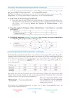 Vorschau - Arbeitsblätter - Übersicht direkt proportionale Zuordnungen - Deckblatt