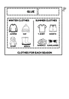 Vista previa - Manualidades / Dibujos para colorear - CLOTHES FLIPBOOK - página 1