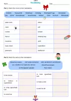 Vorschau - Arbeitsblätter - Arbeitsblätter zu More 3 Unit 5 Vocabulary - Seite 1