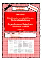 Vorschau - Arbeitsblätter - Jugend unterm Hakenkreuz - Zeit des Nationalsozialismus - Deckblatt