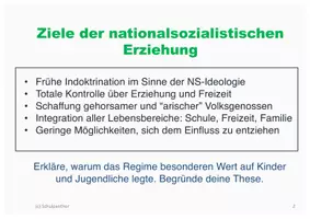 Vorschau - Arbeitsblätter - Jugend unterm Hakenkreuz - Zeit des Nationalsozialismus - Seite 2