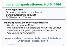 Vorschau - Arbeitsblätter - Jugend unterm Hakenkreuz - Zeit des Nationalsozialismus - Seite 3