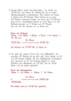 Vorschau - Arbeitsblätter - Textaufgaben Klasse 3 u 4 Anfang und Ende berechnen - mit Lösungsblatt - Seite 3
