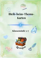 Vorschau - Bildkarten - Bleib-beim-Thema-Karten - Deckblatt