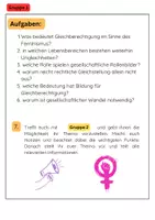 Vorschau - Arbeitsblätter - Feminismus Materialpaket: Gleichberechtigung, Frauenrechte & Frauenbewegung - Seite 3
