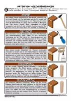 Vorschau - Arbeitsblätter - Holzverbindungen: Fügen von Holz - Seite 3